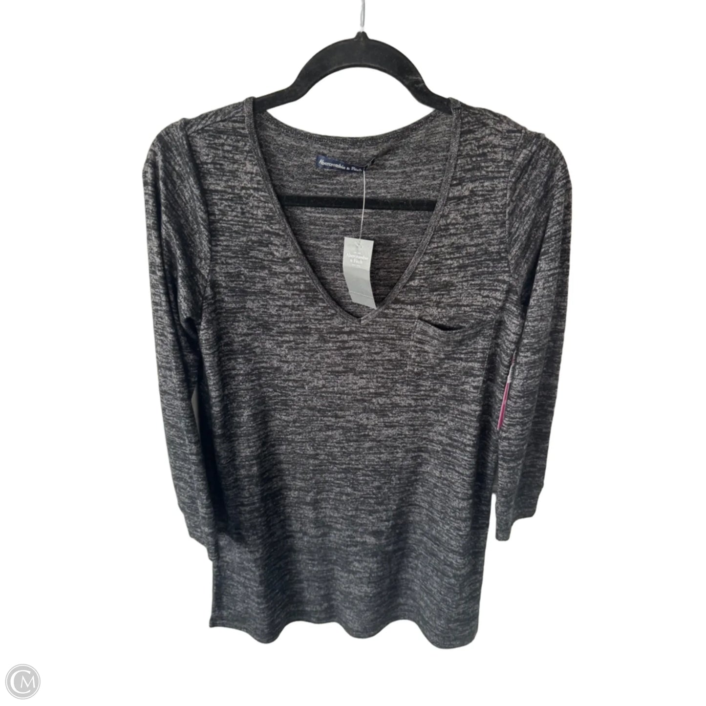 Dress Casual Short By Abercrombie And Fitch In Grey, Size: Sp