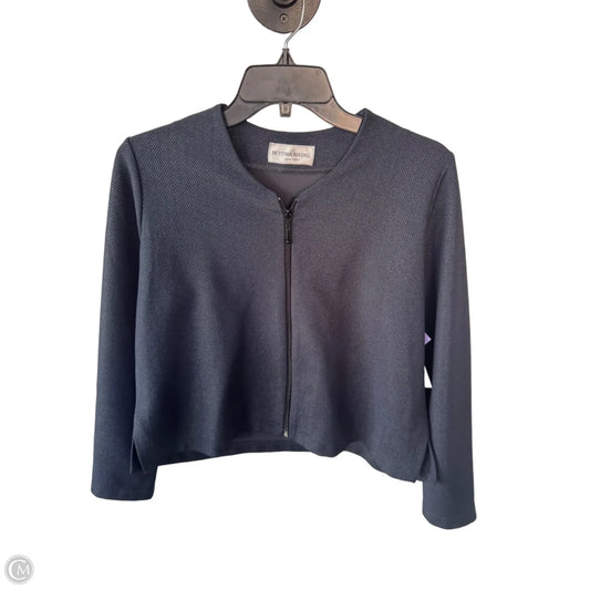 Blazer By Clothes Mentor In Blue, Size: M