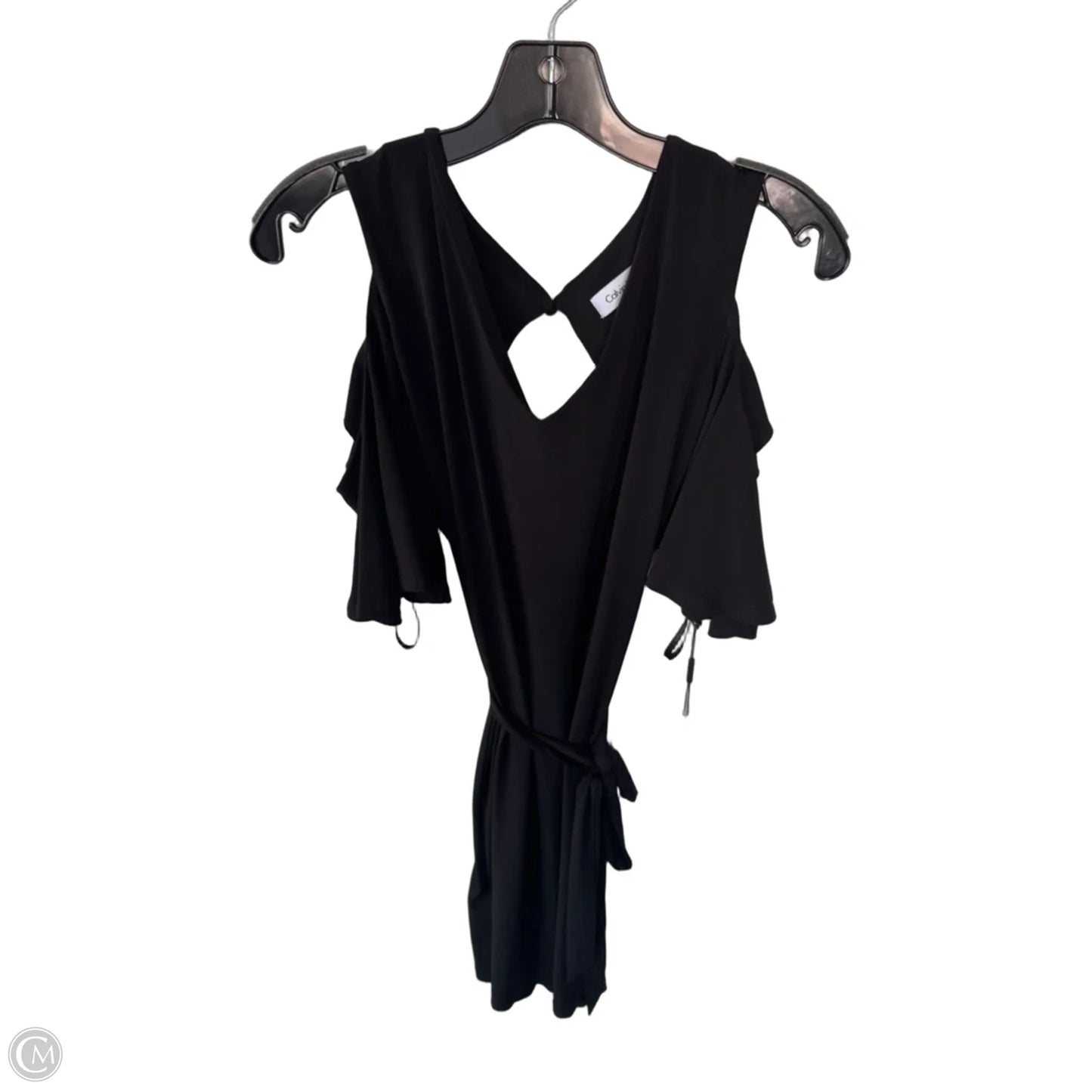 Dress Work By Calvin Klein In Black, Size: S