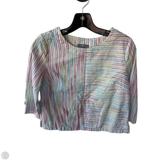 Top 3/4 Sleeve By Habitat In Multi-colored, Size: Xs