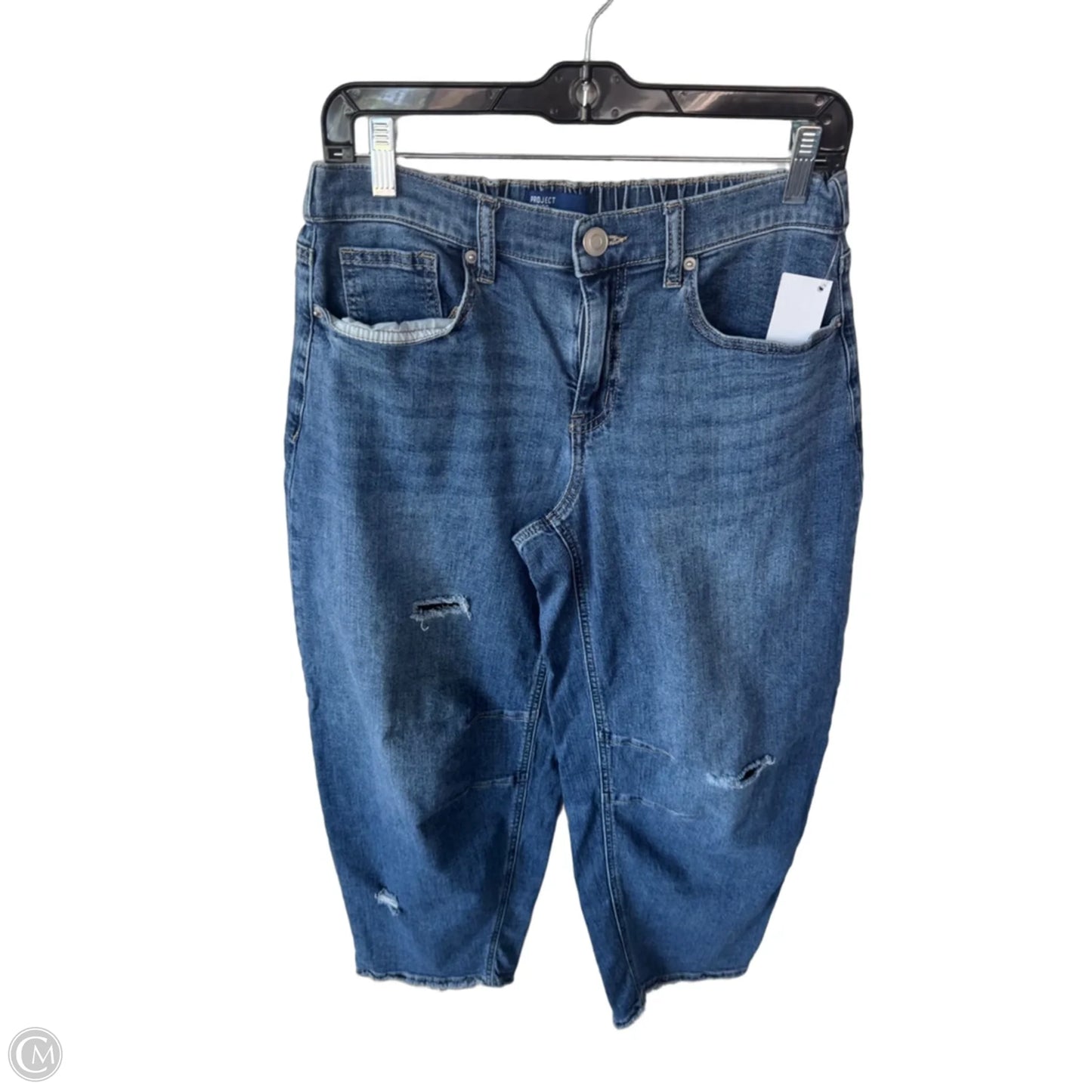 Jeans Wide Leg By Clothes Mentor In Blue Denim, Size: 8