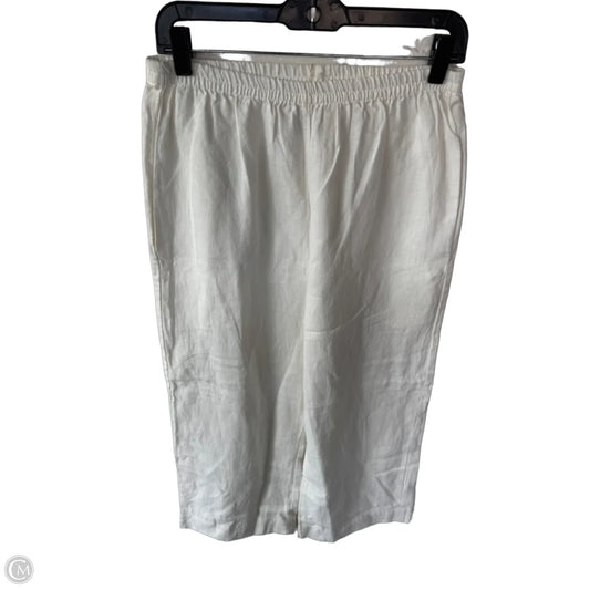 Pants Linen By Cmc In White, Size: 8