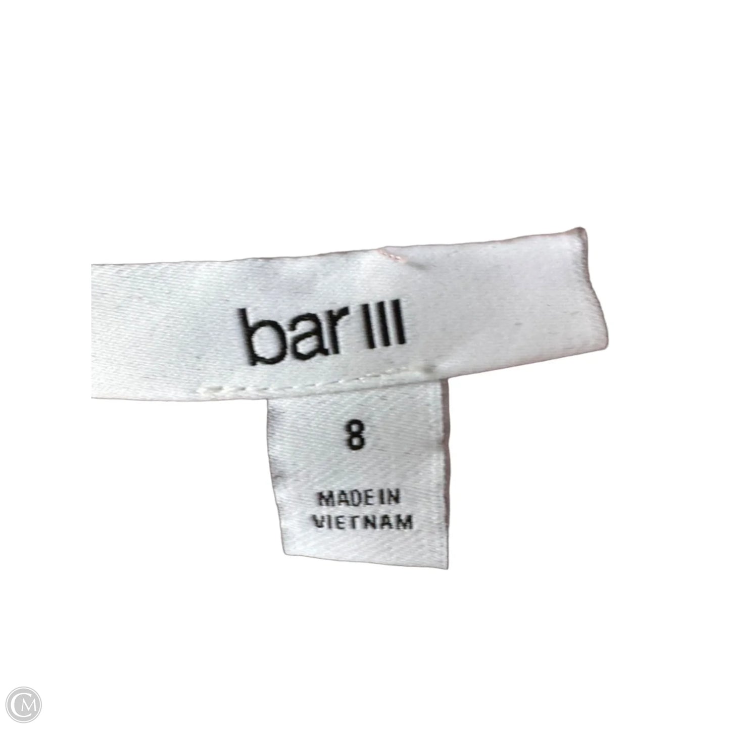 Dress Casual Short By Bar Iii In Brown & Pink, Size: M