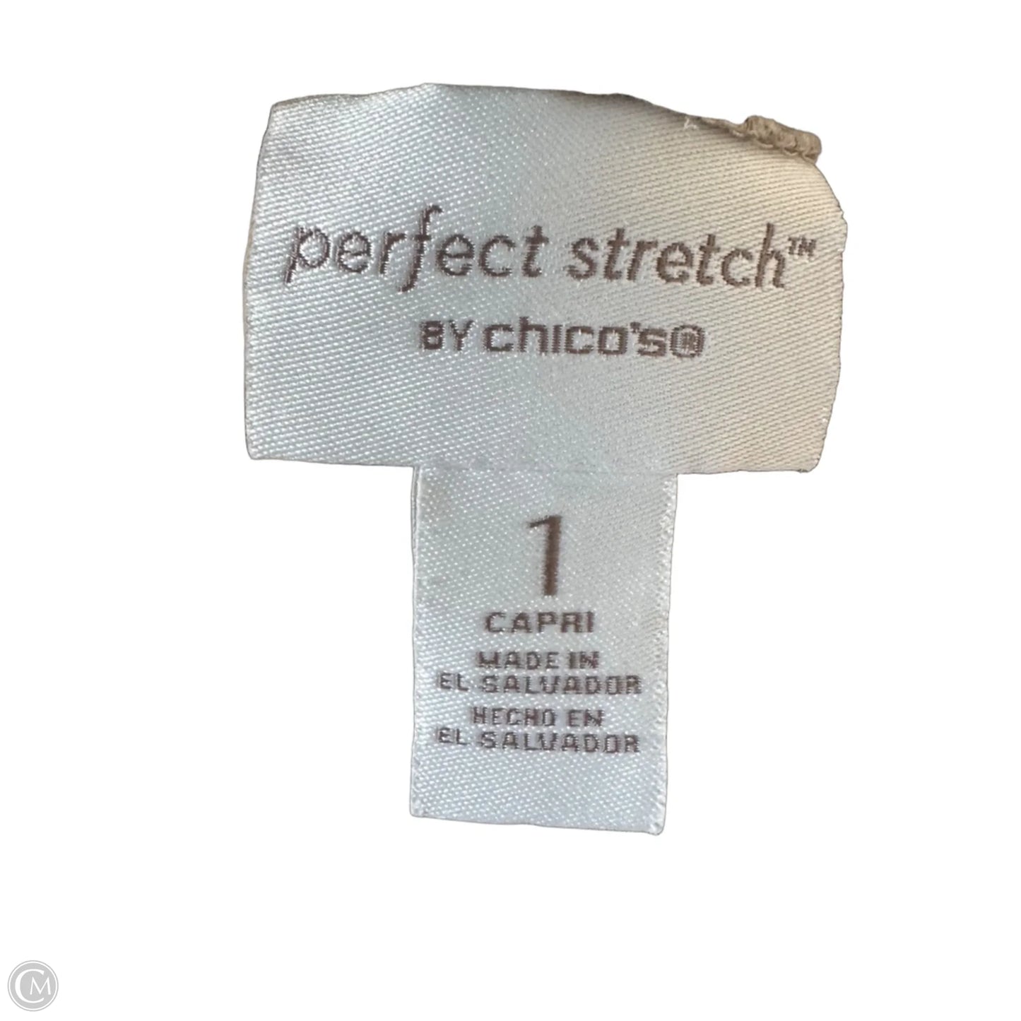 Capris By Chicos In Tan, Size: 8