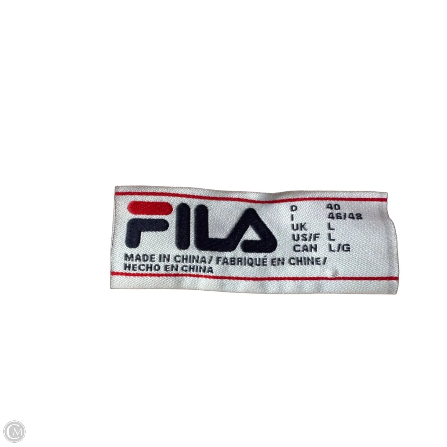 Sweatshirt Hoodie By Fila In Pink, Size: L