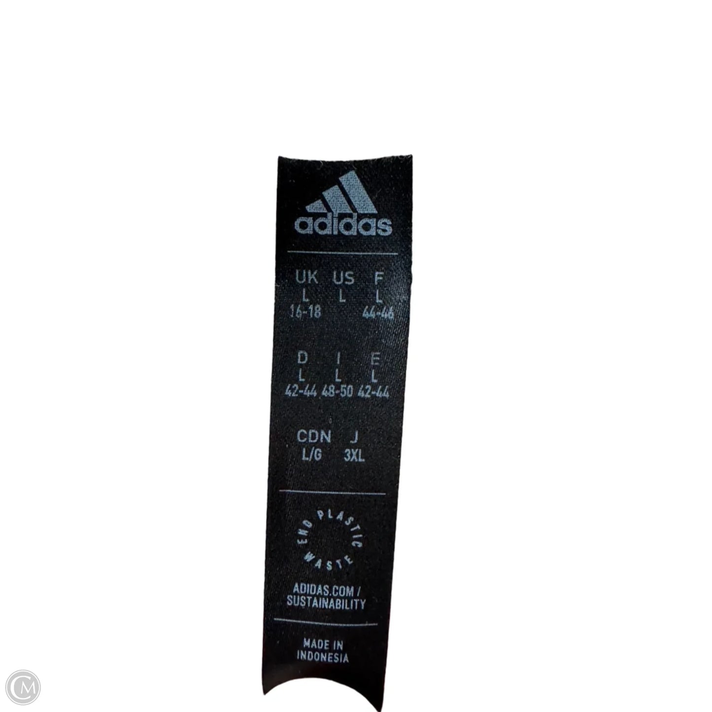 Sweatshirt Hoodie By Adidas In Cream, Size: L