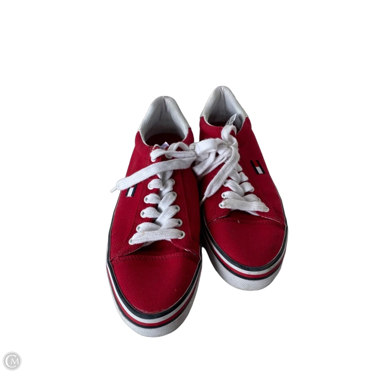 Shoes Sneakers By Tommy Hilfiger In Red, Size: 9