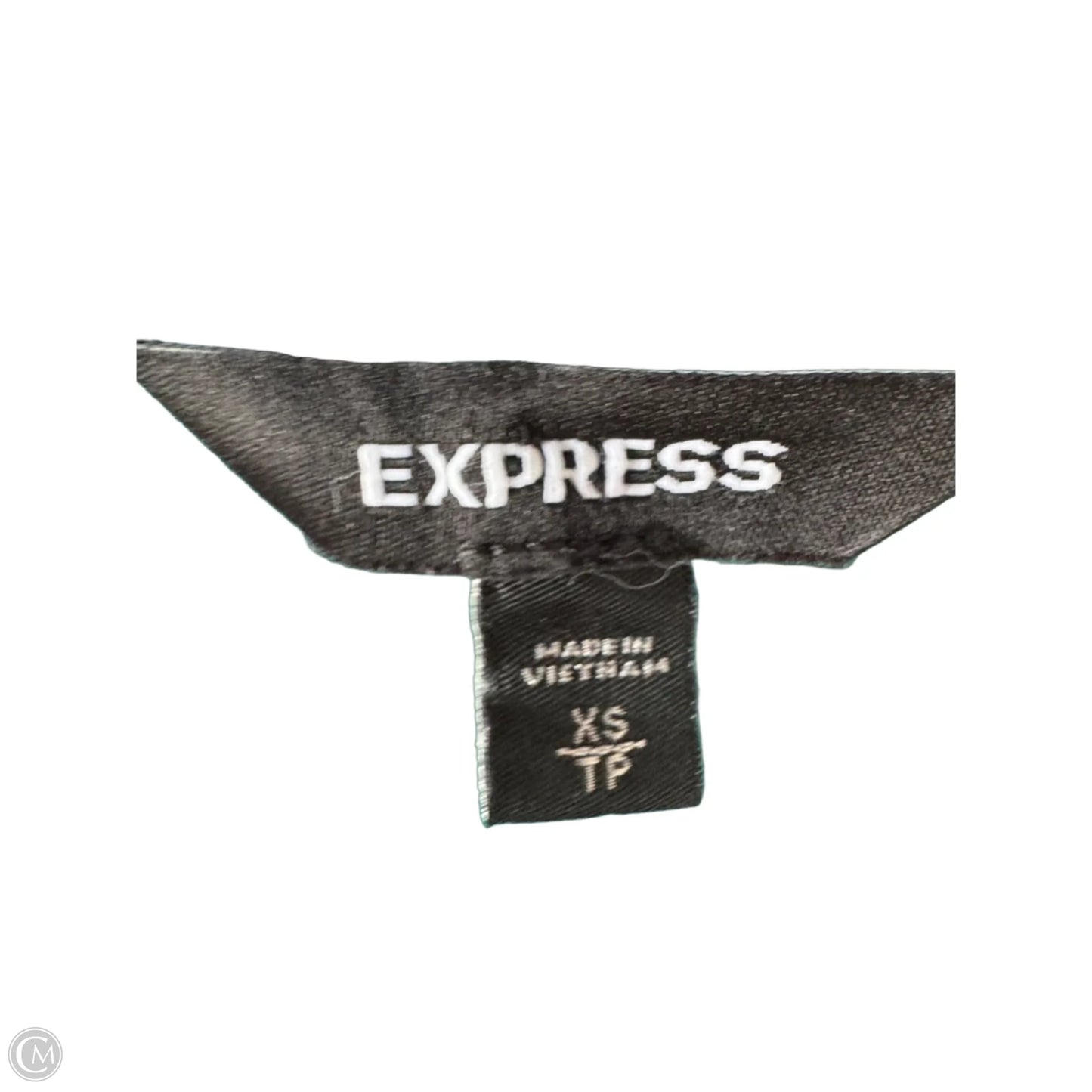 Dress Party Short By Express In Green, Size: Xs