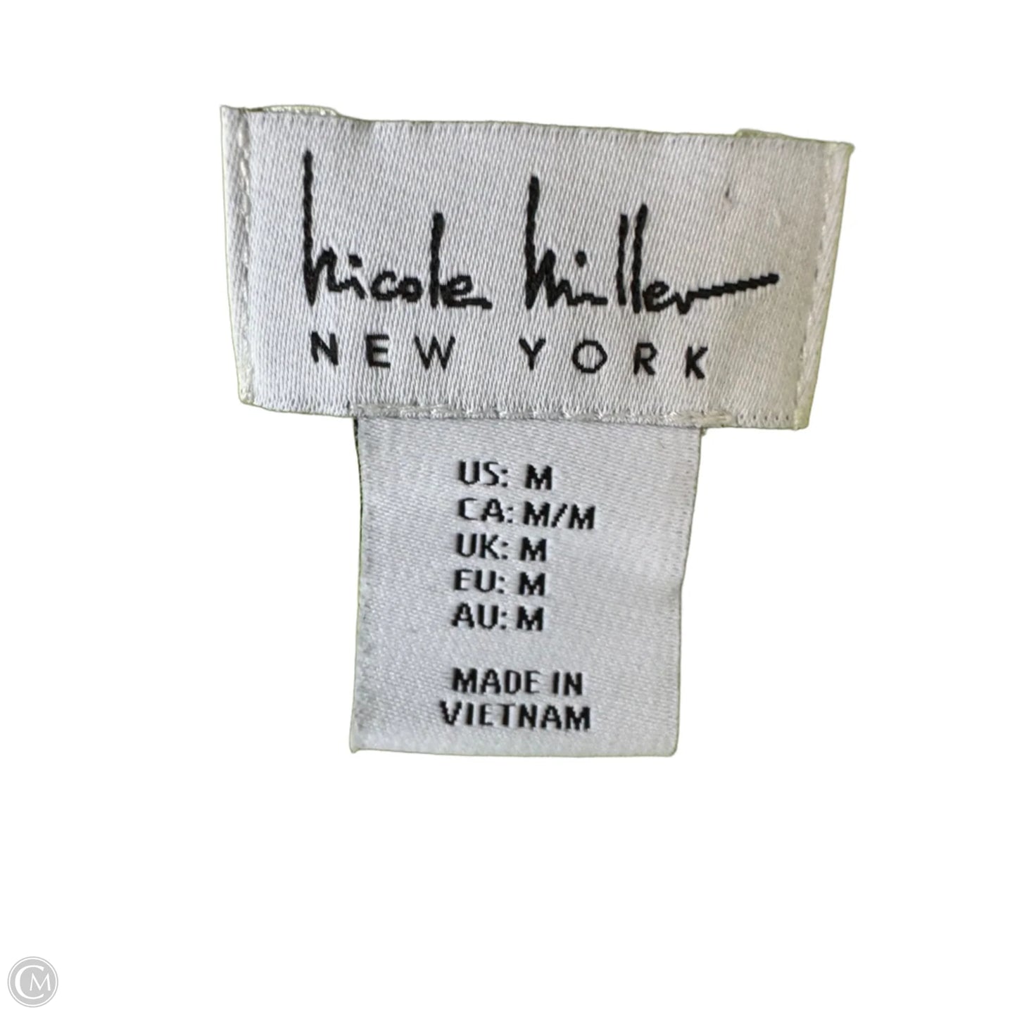 Dress Casual Short By Nicole By Nicole Miller In Green & Orange, Size: M