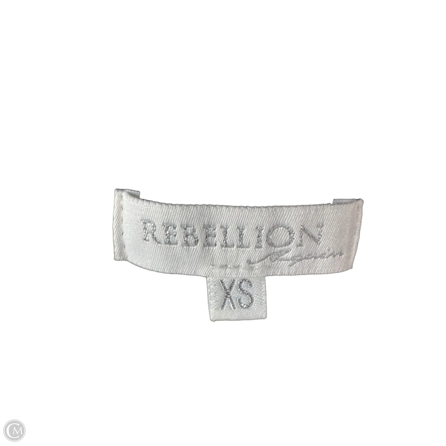 Vest Sweater By Rebellion In Black & Orange, Size: Xs