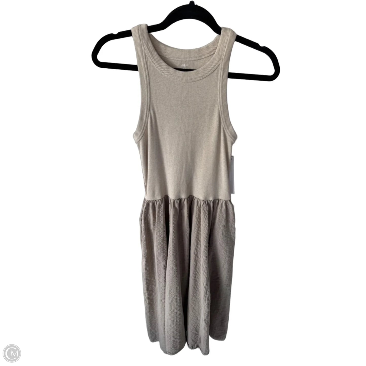 Dress Casual Maxi By Aerie In Tan, Size: M