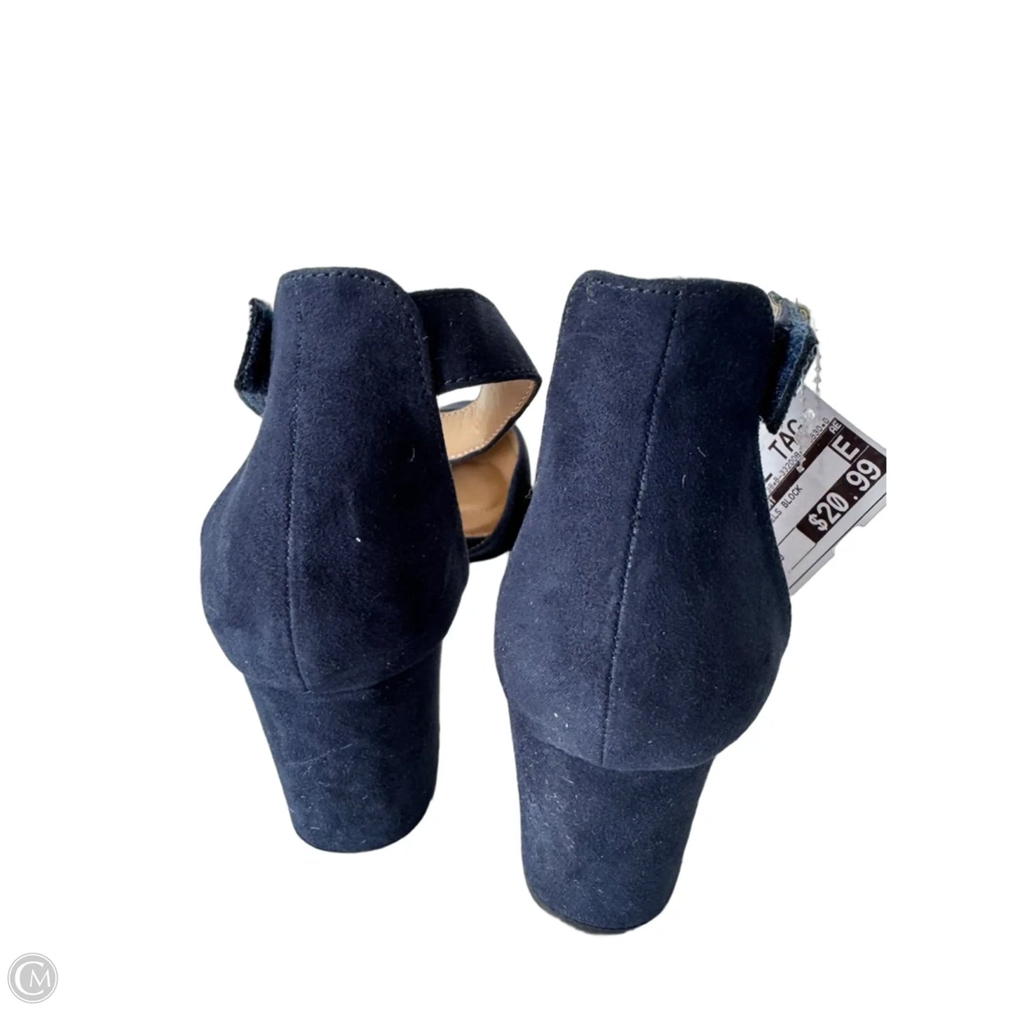 Shoes Heels Block By Lane Bryant In Blue, Size: 9