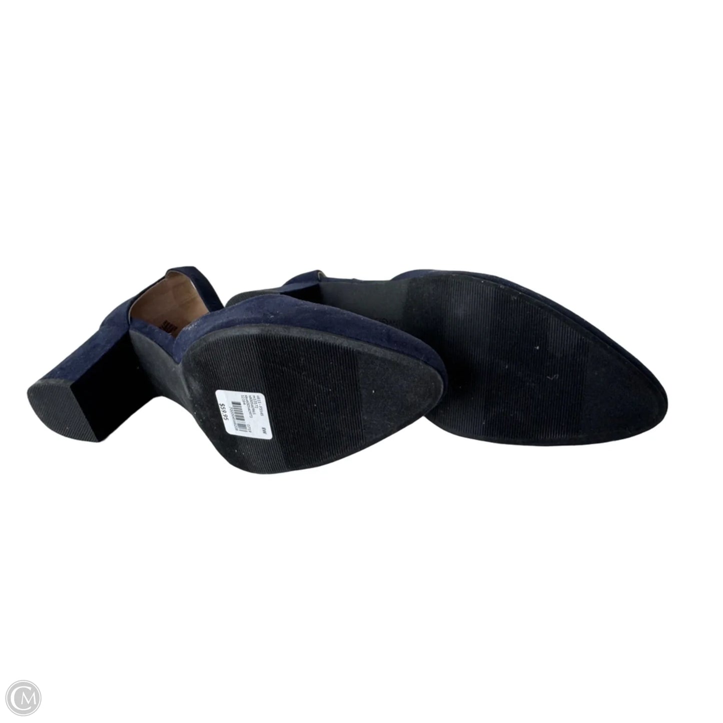 Shoes Heels Block By Lane Bryant In Blue, Size: 9