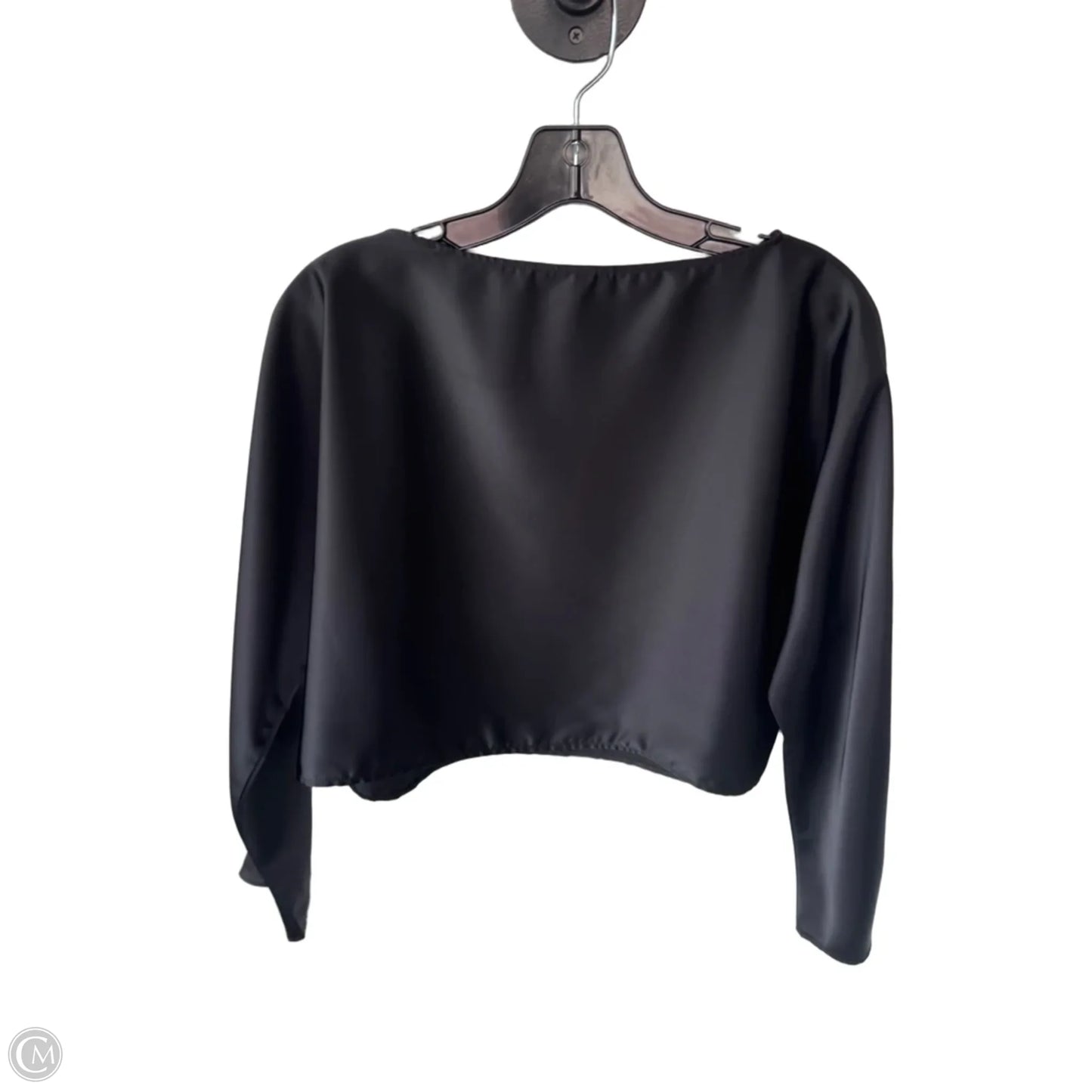 Top Long Sleeve By Antonio Melani In Black, Size: S