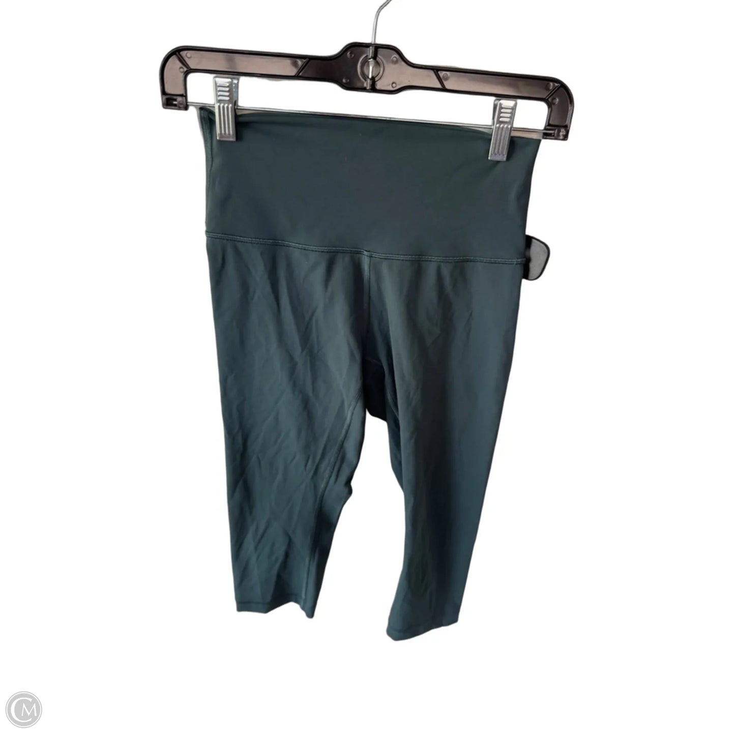 Athletic Leggings Capris By Lululemon In Green, Size: 4