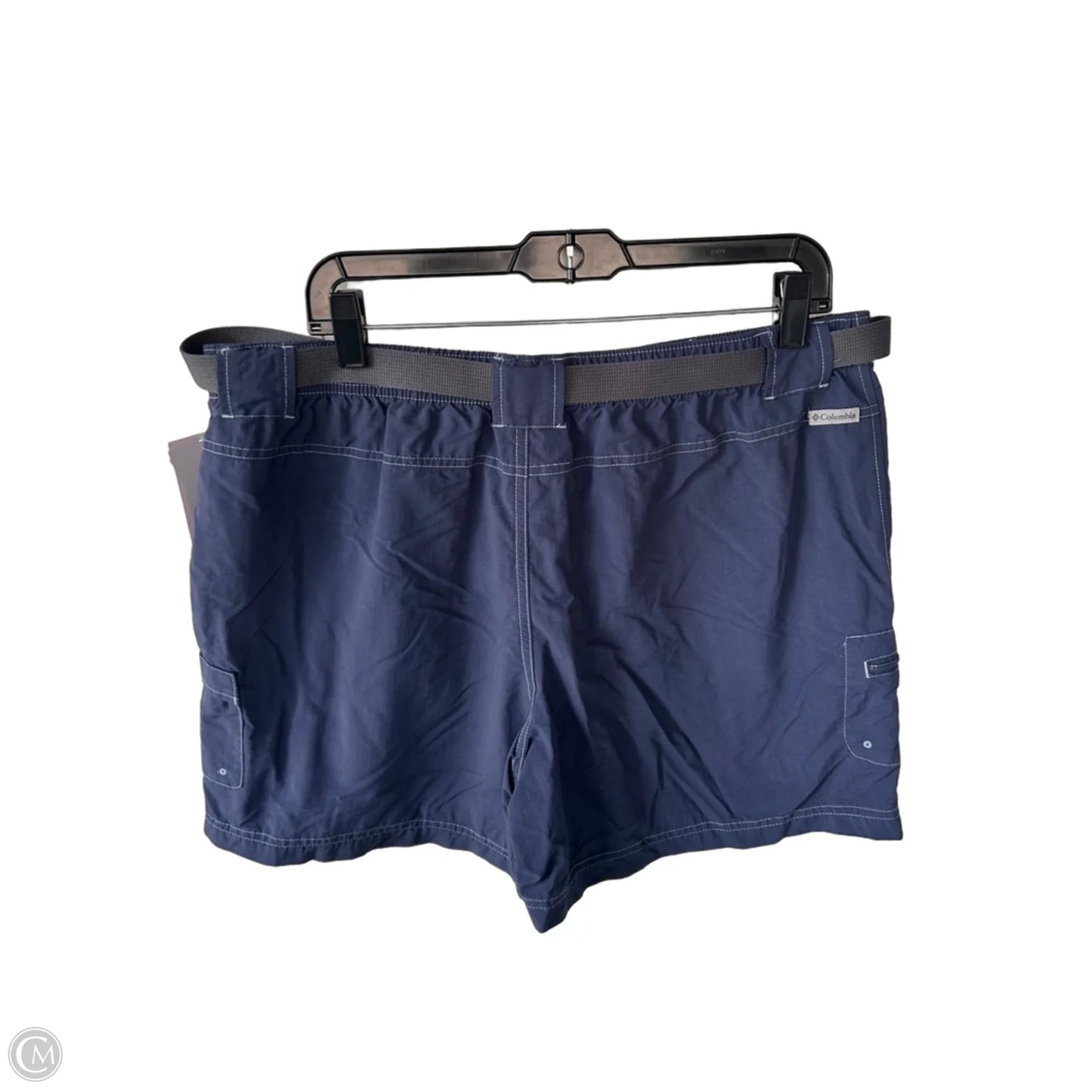 Athletic Shorts By Columbia In Blue & Grey, Size: 16