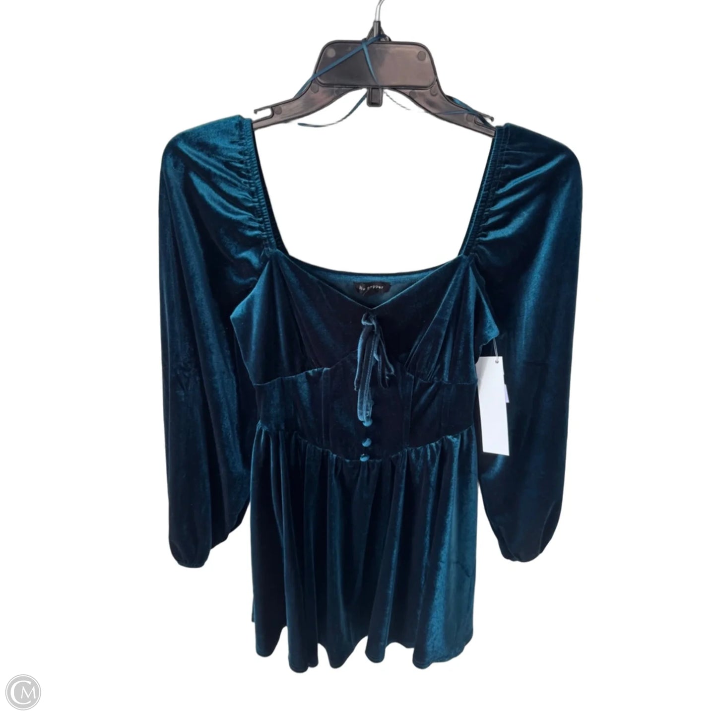 Dress Party Short By Blu Pepper In Blue, Size: S