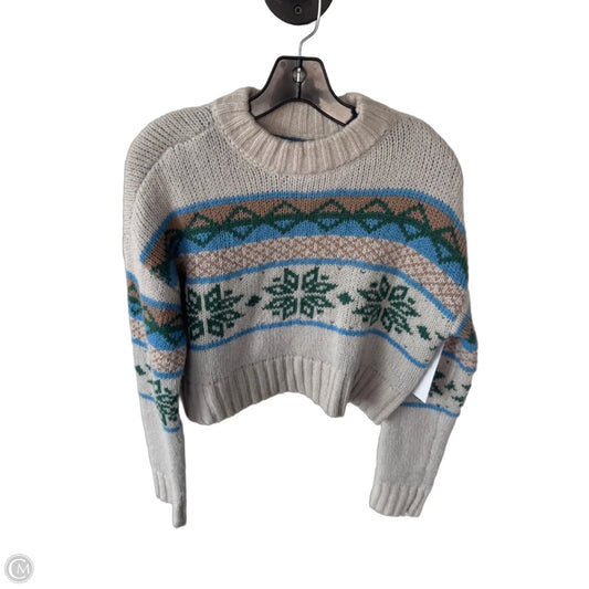 Sweater By La Hearts In Blue & Tan, Size: S