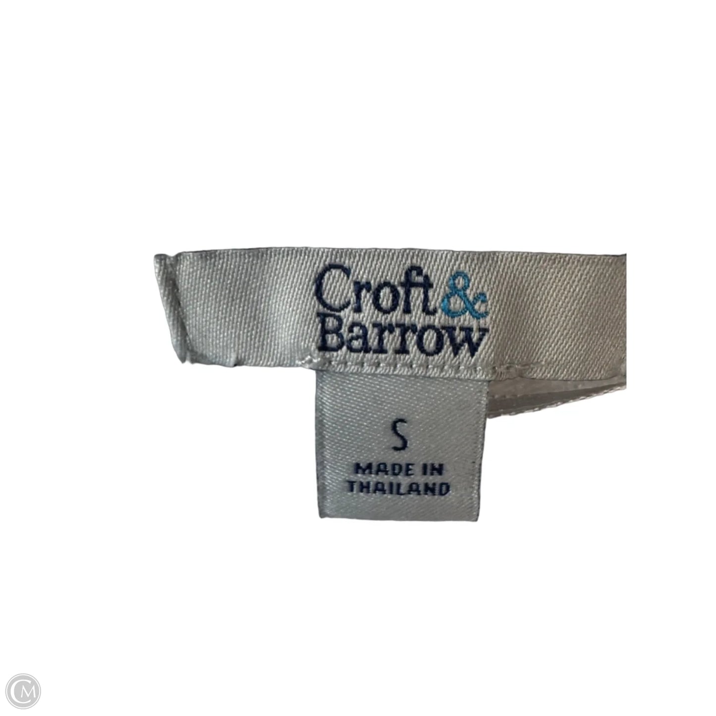 Sweater Cardigan By Croft And Barrow In White, Size: S