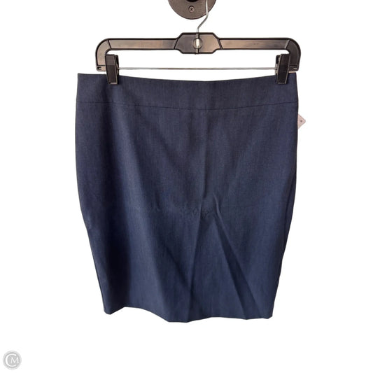 Skirt Mini & Short By Ann Taylor In Blue, Size: 6