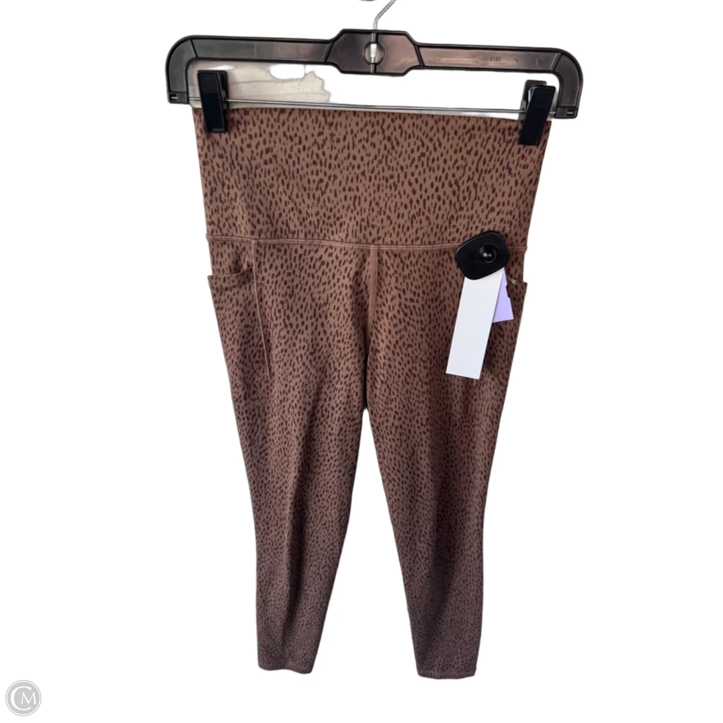 Athletic Leggings By Athleta In Brown, Size: 0