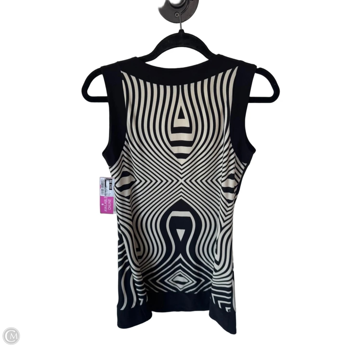 Dress Casual Short By Joseph Ribkoff In Black & Tan, Size: S
