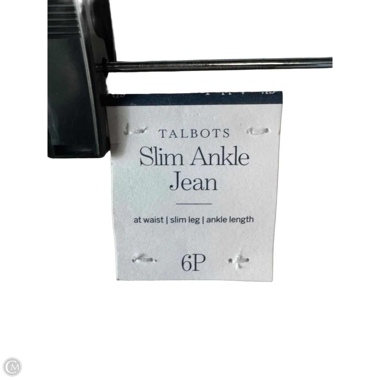 Jeans Skinny By Talbots In Tan Denim, Size: 6p