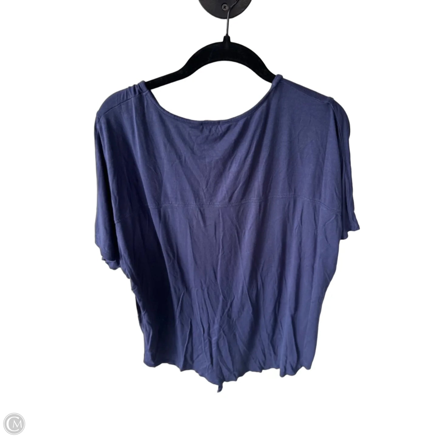 Top Short Sleeve By Chicos In Blue, Size: M