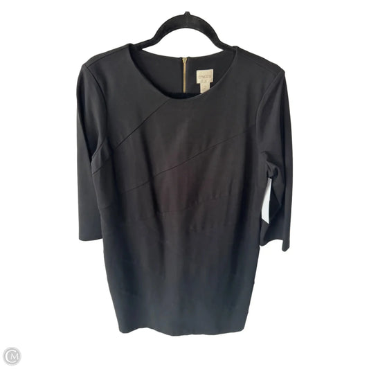 Dress Work By Chicos In Black, Size: L