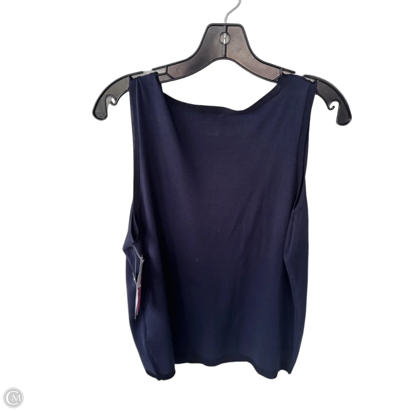 Vest Sweater By Chicos In Navy, Size: L
