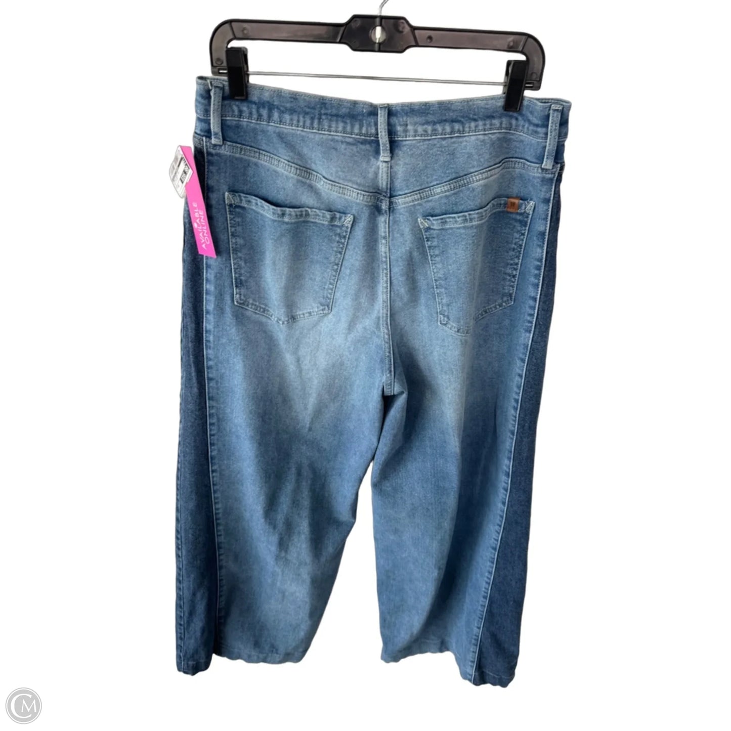 Jeans Wide Leg By Jessica Simpson In Blue Denim, Size: 10