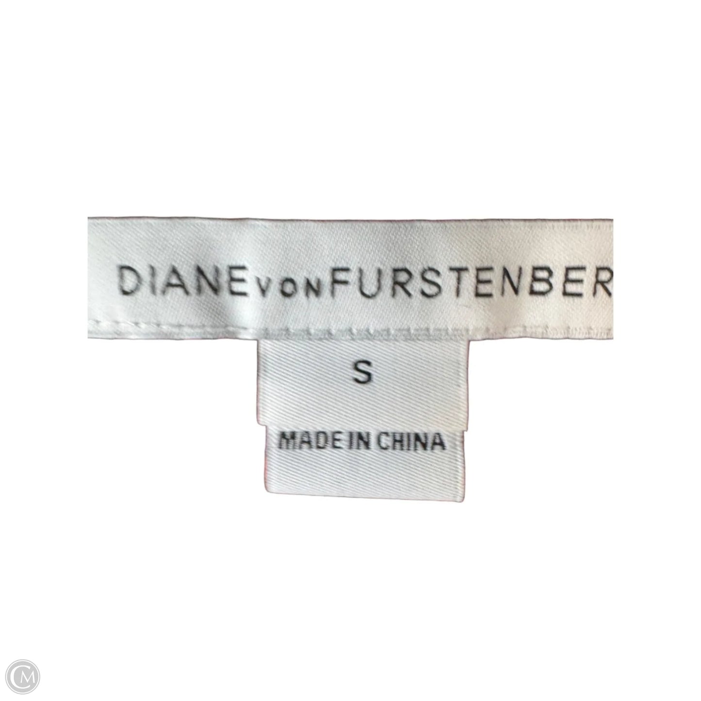 Top Long Sleeve Designer By Diane Von Furstenberg In Purple & Red, Size: S