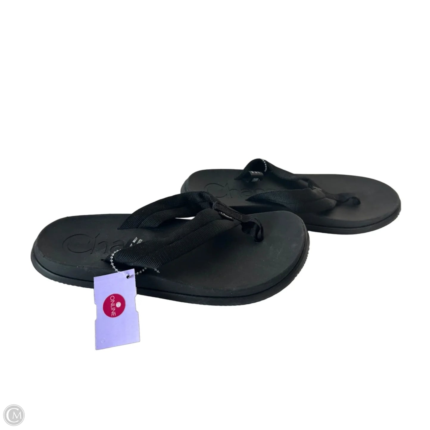 Sandals Flip Flops By Chacos In Black, Size: 8
