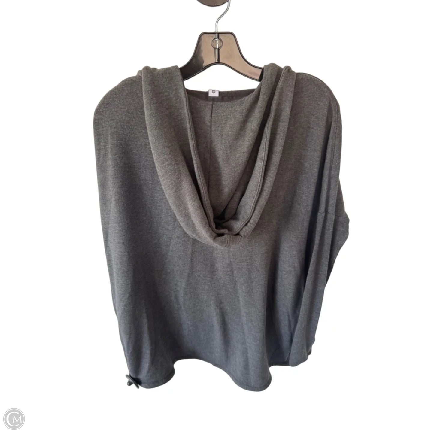 Athletic Sweatshirt Hoodie By Athleta In Grey, Size: M