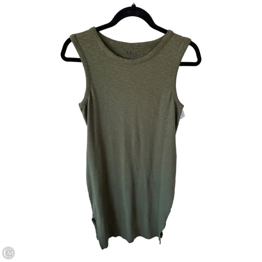 Dress Casual Midi By Able In Green, Size: M