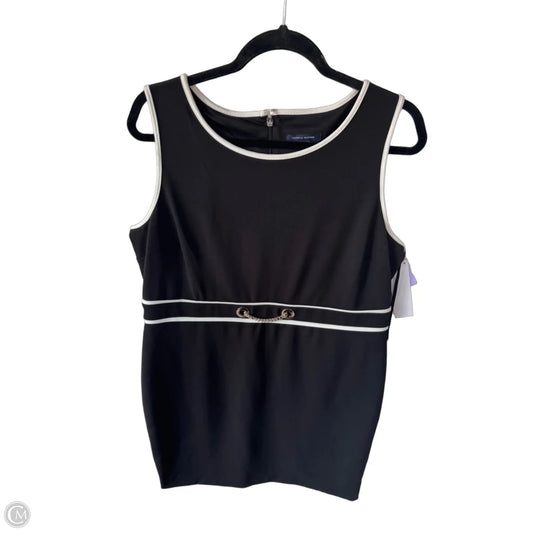 Dress Work By Tommy Hilfiger In Black & White, Size: Xl