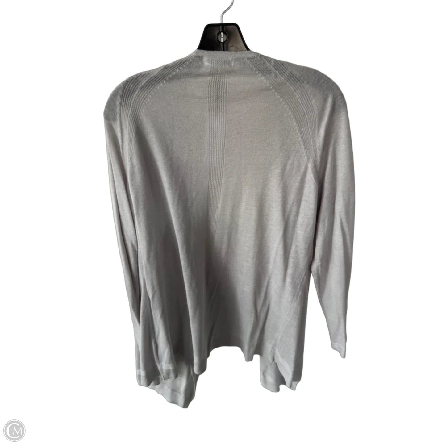 Cardigan By Calvin Klein In Grey, Size: L