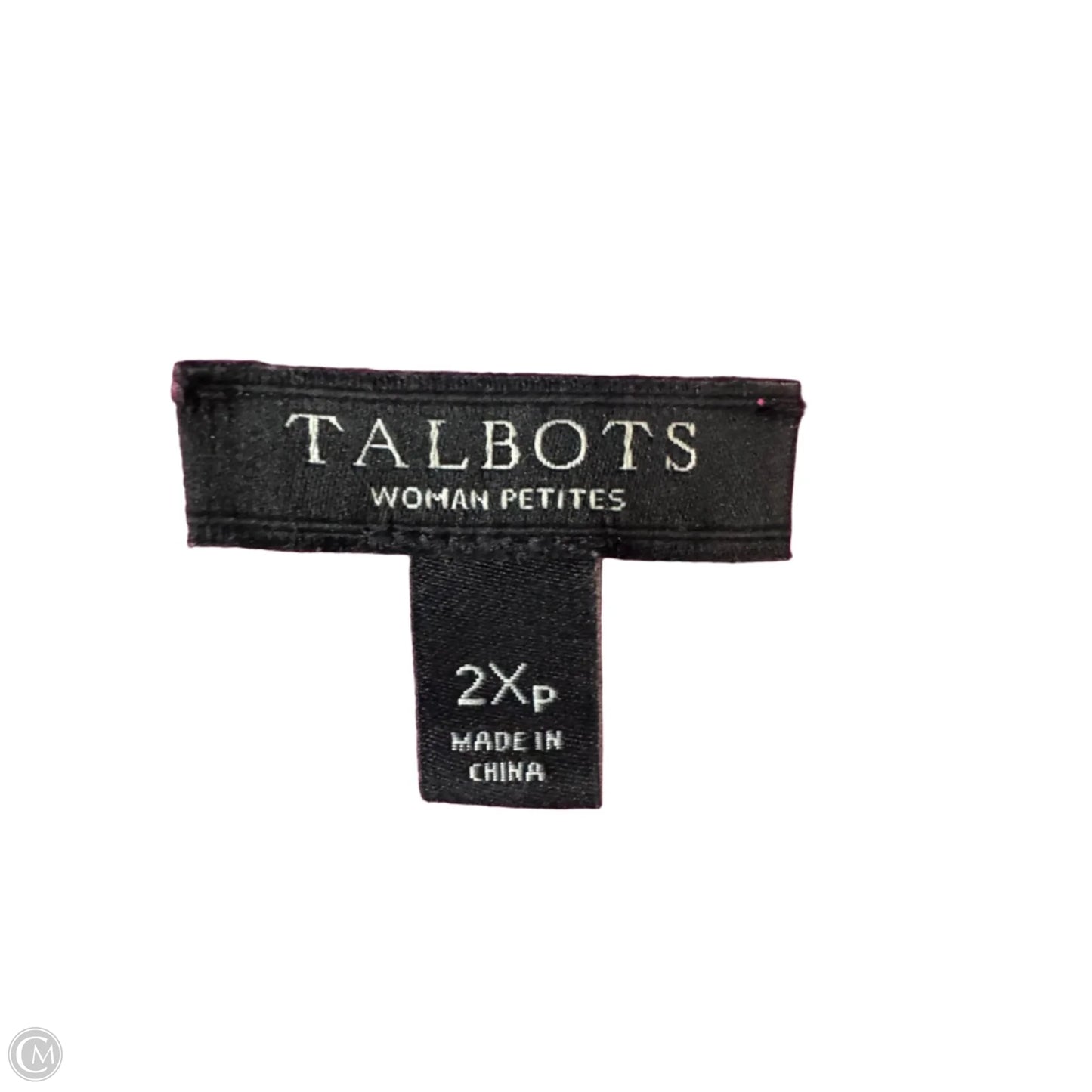 Sweater Cardigan By Talbots In Pink, Size: 2x
