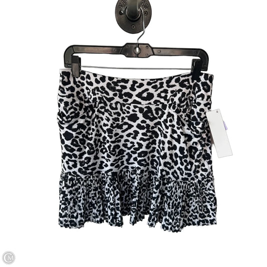 Athletic Skort By Tail In Black & White, Size: 4