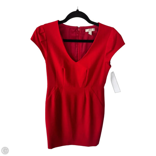 Dress Work By J. Crew In Red, Size: Xs