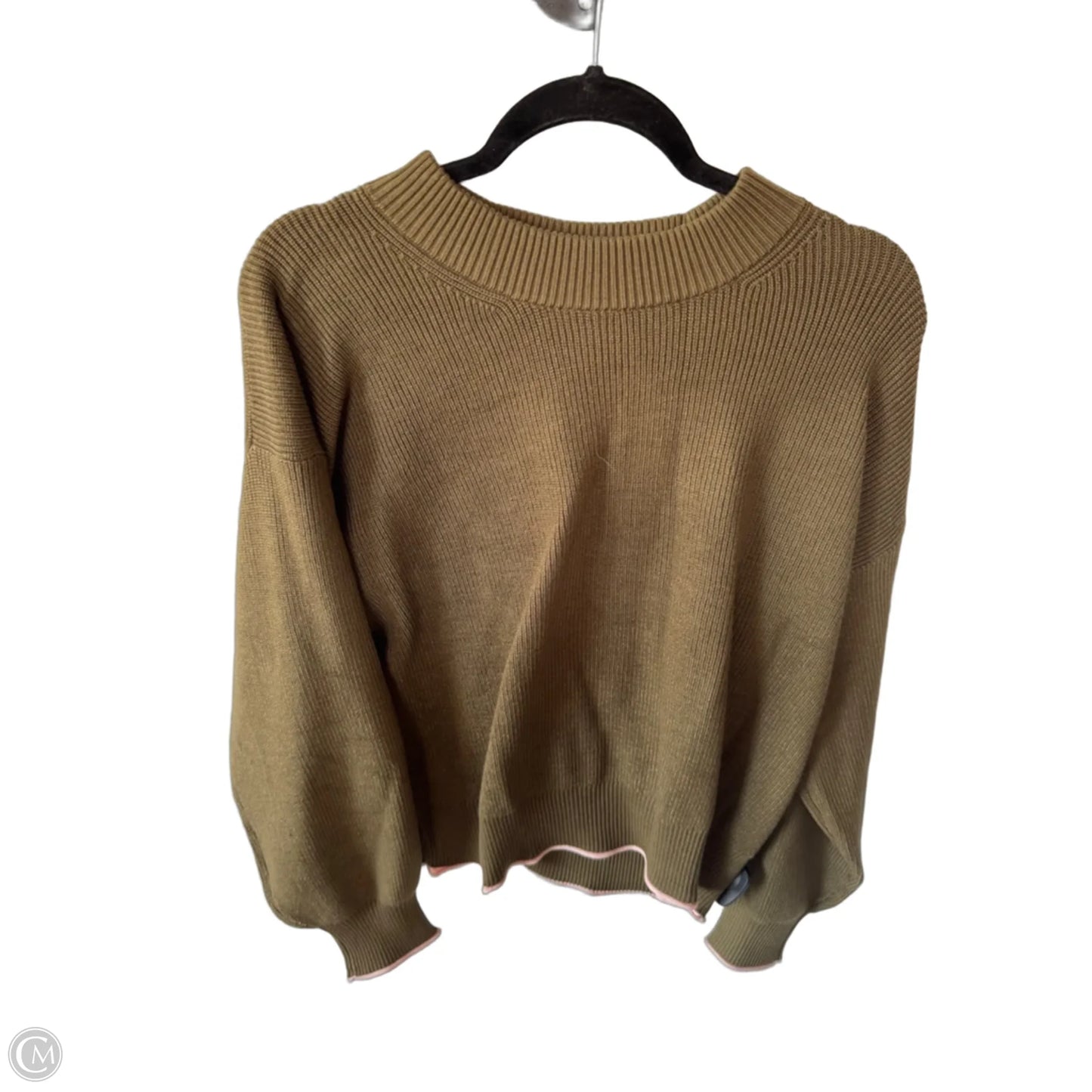 Sweater By Scotch & Soda In Green & Pink, Size: L
