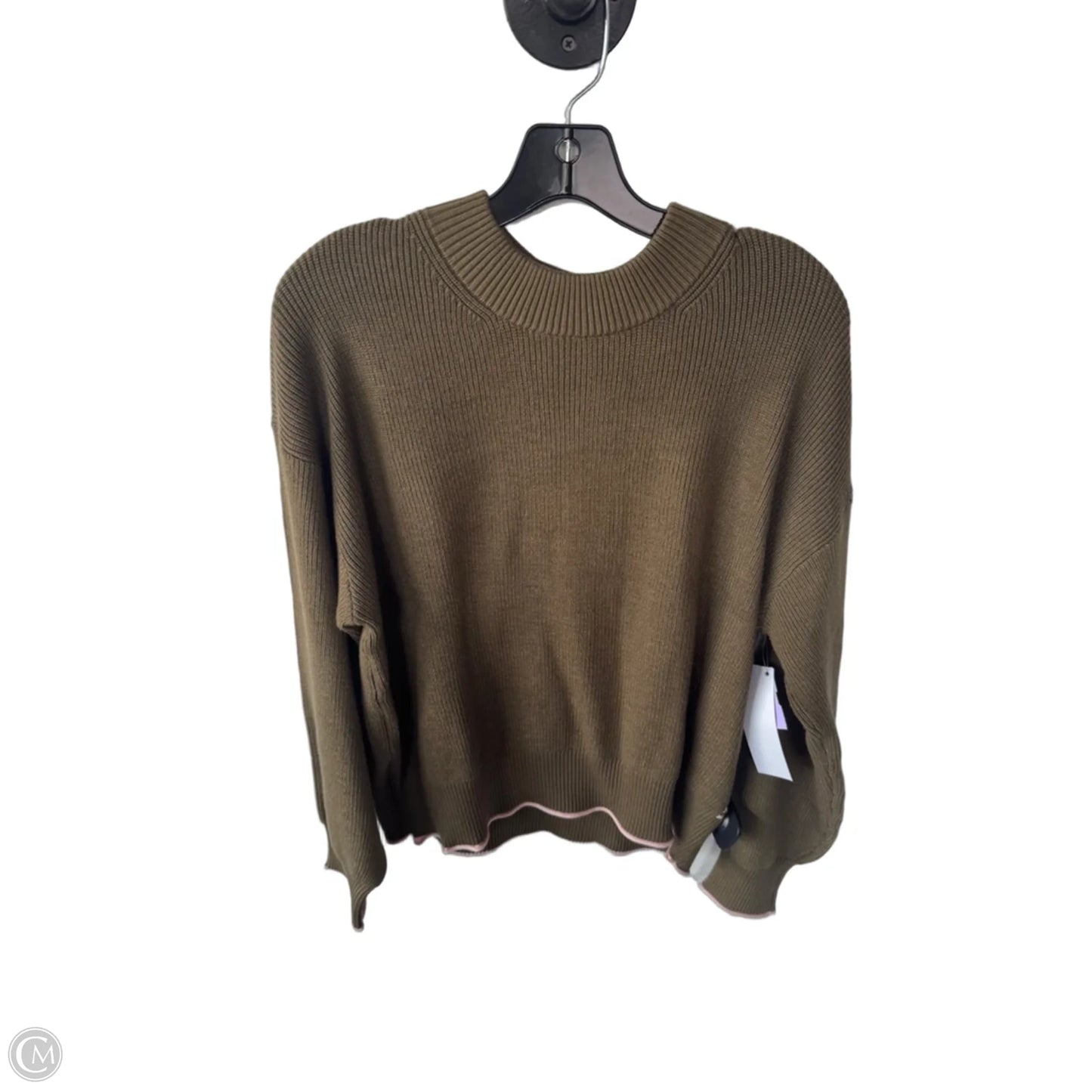 Sweater By Scotch & Soda In Green & Pink, Size: L
