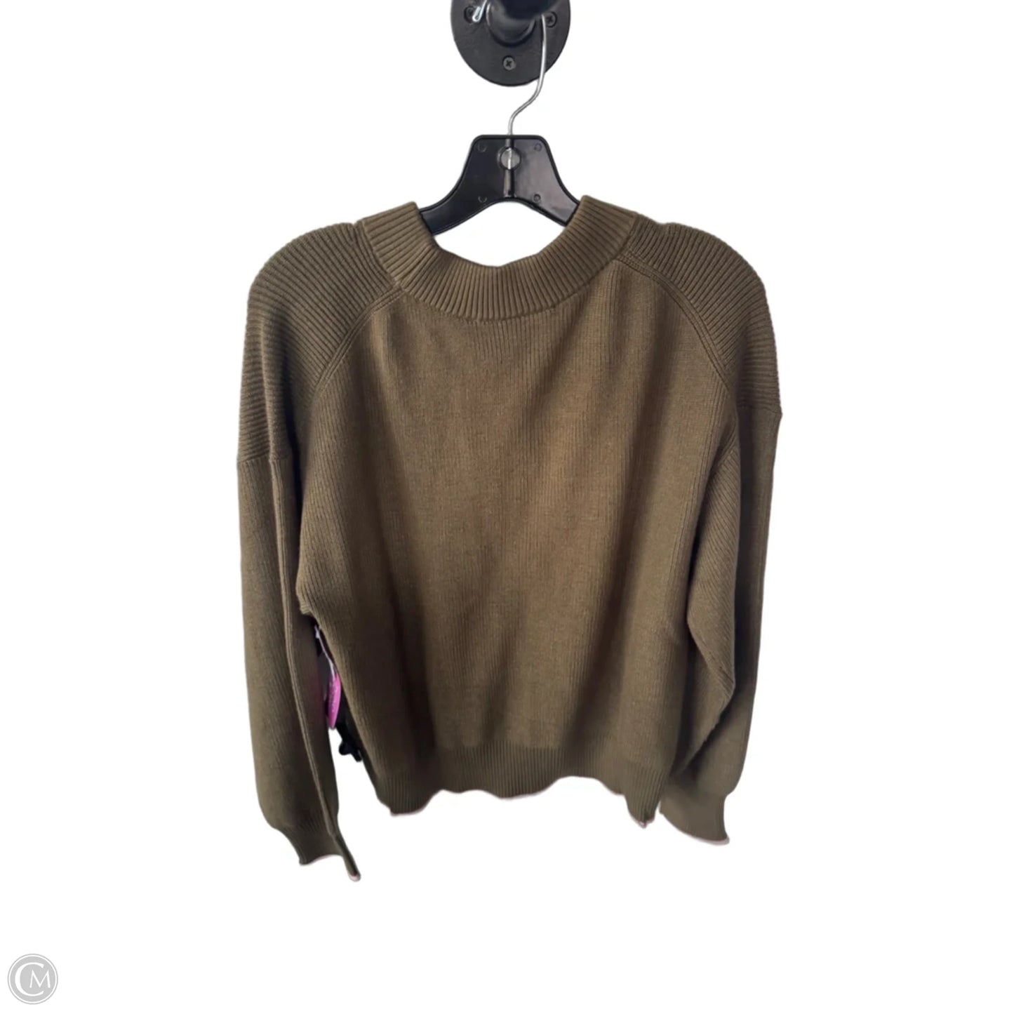 Sweater By Scotch & Soda In Green & Pink, Size: L