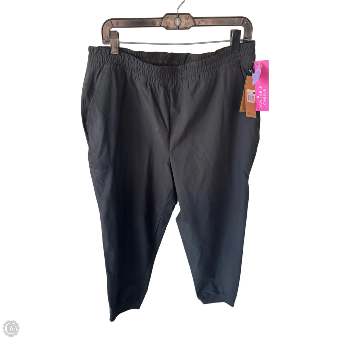 Athletic Pants By Eddie Bauer In Black, Size: 16