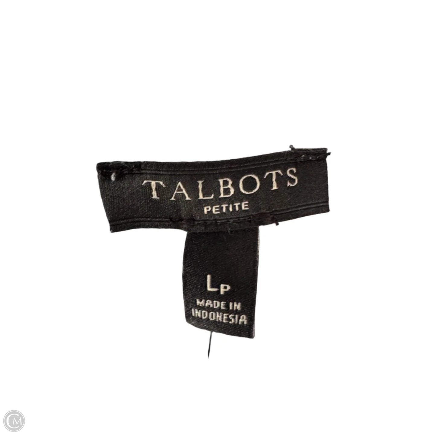 Top Long Sleeve By Talbots In Silver, Size: Lp