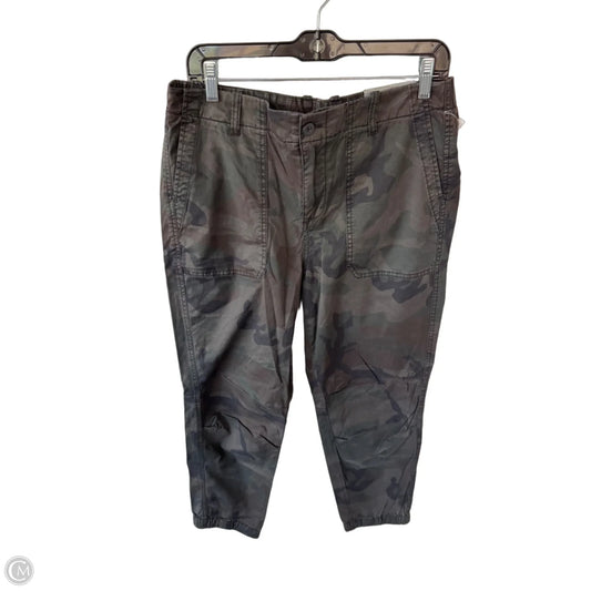 Pants Joggers By Chicos In Camouflage Print, Size: 6
