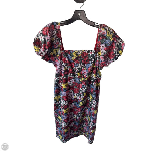 Dress Party Short By Boden In Red & Yellow, Size: M