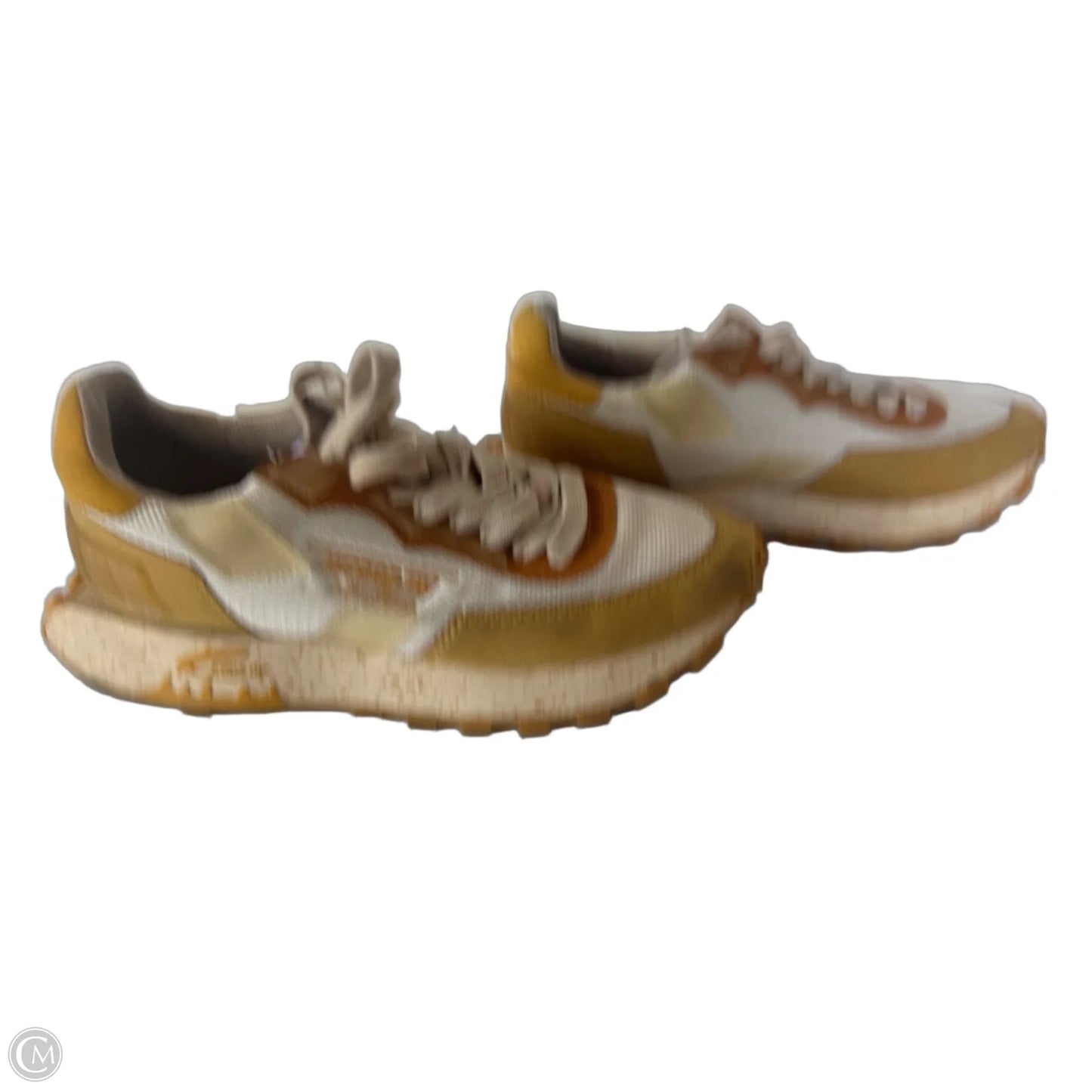Shoes Sneakers By Circus By Sam Edelman In Tan & Yellow, Size: 7