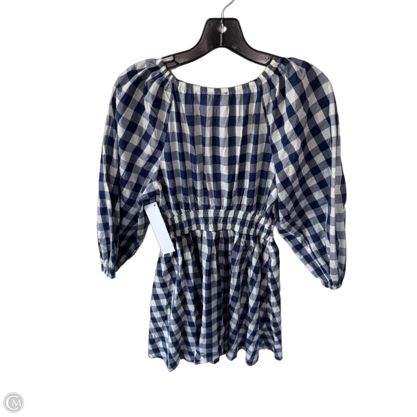 Dress Casual Short By J. Crew In Blue & White, Size: Xxs