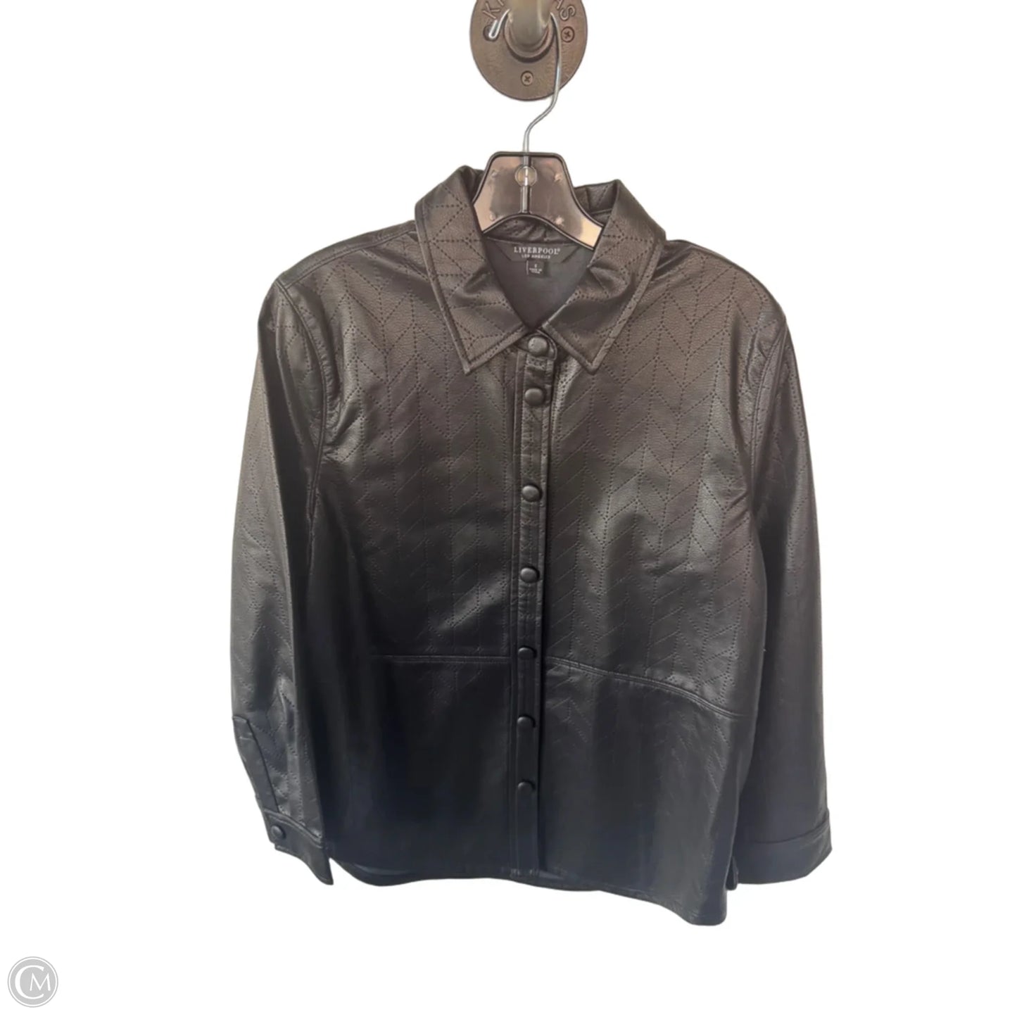 Jacket Shirt By Liverpool In Black, Size: S